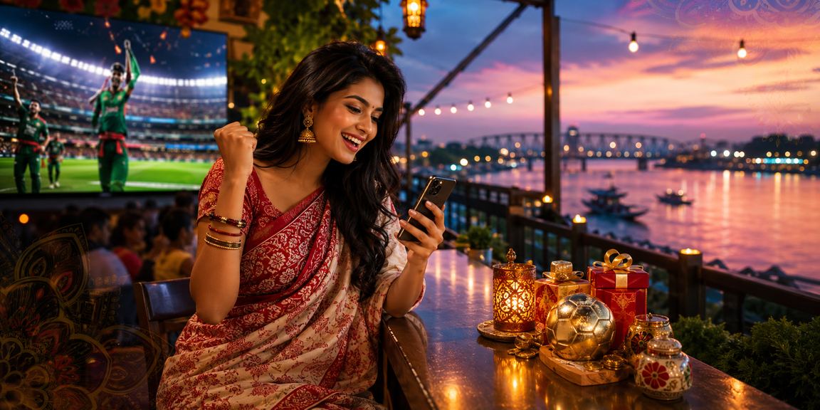 খুলনায় পহেলা বৈশাখ আউটডোর উৎসবে পূর্ণ জ্যাকপট অফারের বিজ্ঞাপন